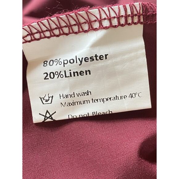 DEEP SELF Women Medium Collared Shirt Dress Casual Loose Button Down Short Dress - Picture 5 of 8